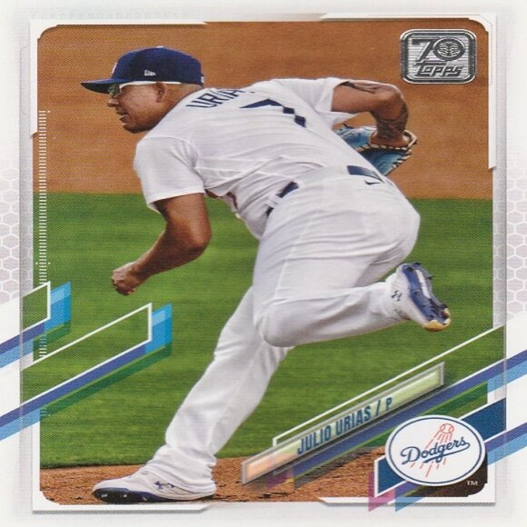 Julio Urias MLB Card Collection - Picture 4 of 5